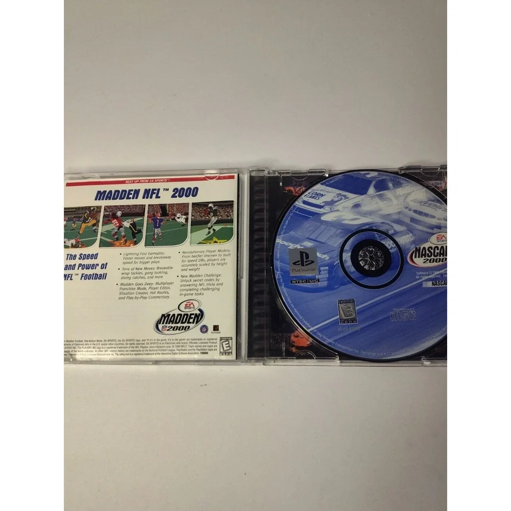 NASCAR 2000 Sony PlayStation 1, 2000, PS1) DISC ONLY